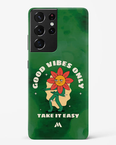 Good Vibes Only Hard Case Phone Cover (Samsung)