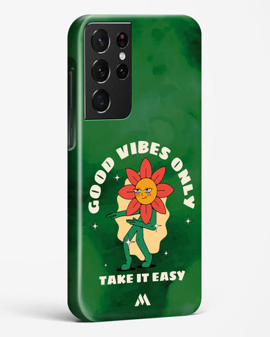 Good Vibes Only Hard Case Phone Cover (Samsung)