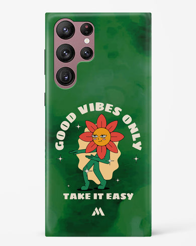 Good Vibes Only Hard Case Phone Cover (Samsung)