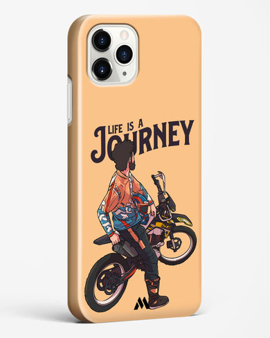 Life is a Journey Hard Case Phone Cover (Apple)