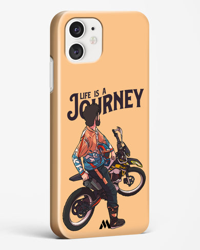 Life is a Journey Hard Case Phone Cover (Apple)