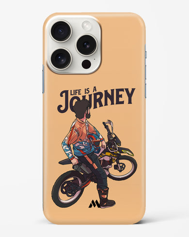 Life is a Journey Hard Case Phone Cover (Apple)