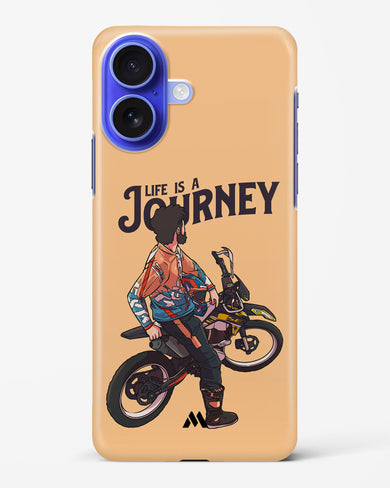 Life is a Journey Hard Case Phone Cover (Apple)