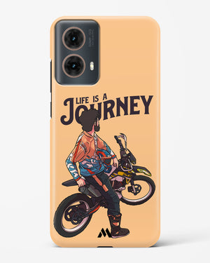 Life is a Journey Hard Case Phone Cover (Motorola)