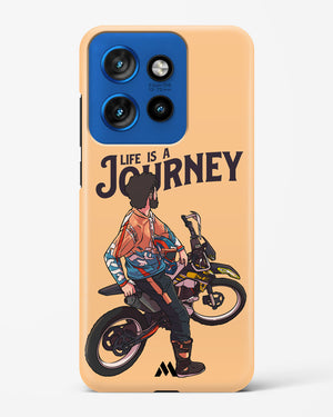 Life is a Journey Hard Case Phone Cover (Motorola)