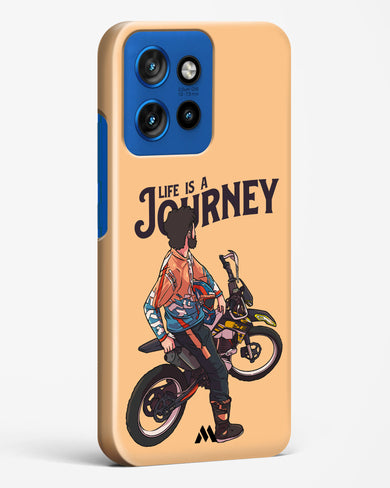 Life is a Journey Hard Case Phone Cover (Motorola)