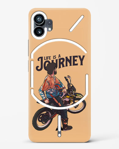 Life is a Journey Hard Case Phone Cover (Nothing)