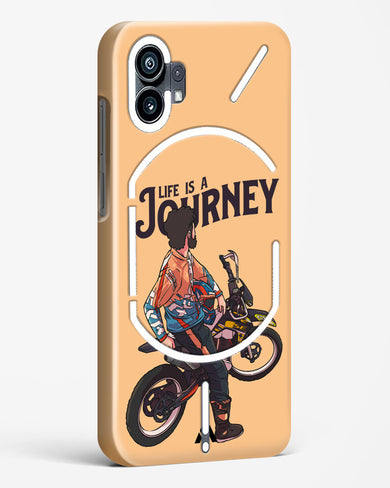 Life is a Journey Hard Case Phone Cover (Nothing)