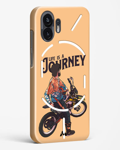 Life is a Journey Hard Case Phone Cover (Nothing)