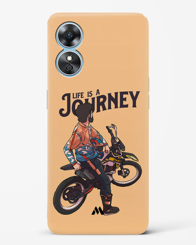 Life is a Journey Hard Case Phone Cover (Oppo)