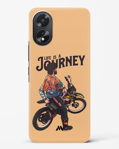 Life is a Journey Hard Case Phone Cover (Oppo)