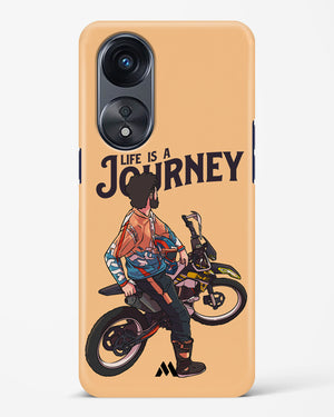 Life is a Journey Hard Case Phone Cover (Oppo)
