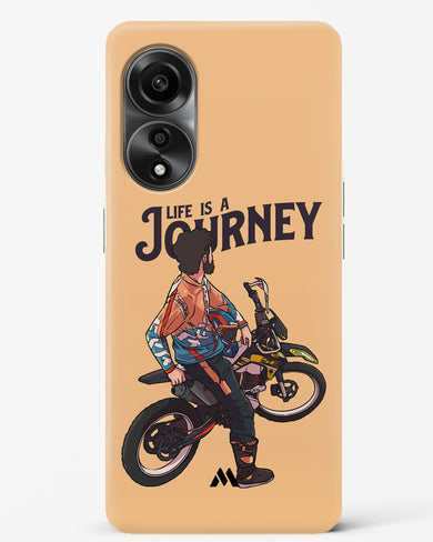 Life is a Journey Hard Case Phone Cover (Oppo)