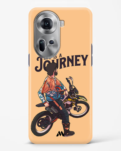 Life is a Journey Hard Case Phone Cover (Oppo)