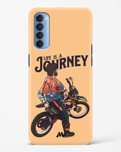 Life is a Journey Hard Case Phone Cover (Oppo)