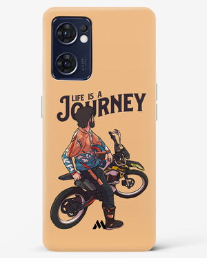 Life is a Journey Hard Case Phone Cover (Oppo)