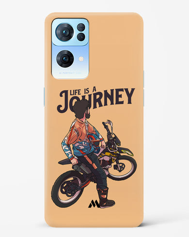 Life is a Journey Hard Case Phone Cover (Oppo)