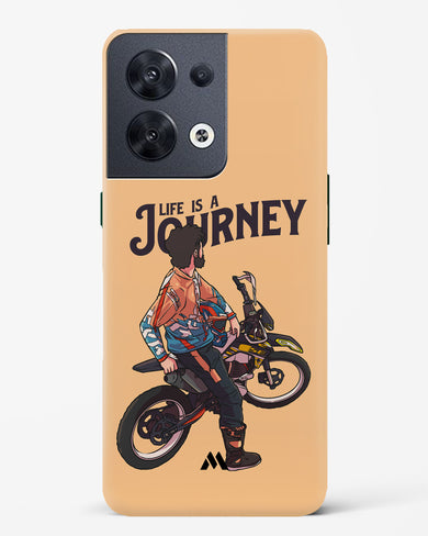 Life is a Journey Hard Case Phone Cover (Oppo)