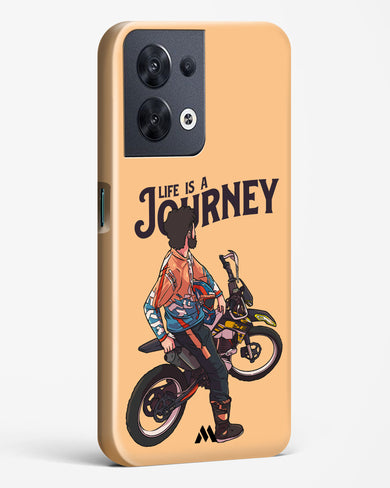 Life is a Journey Hard Case Phone Cover (Oppo)