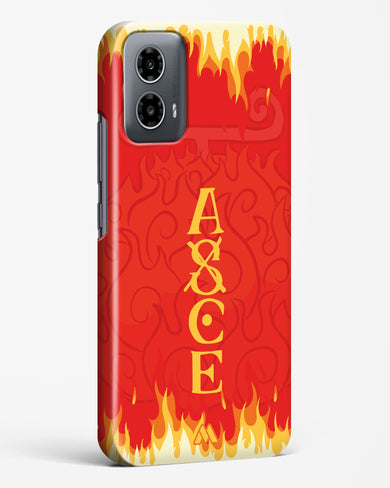 Blaze of Ace Hard Case Phone Cover (Motorola)