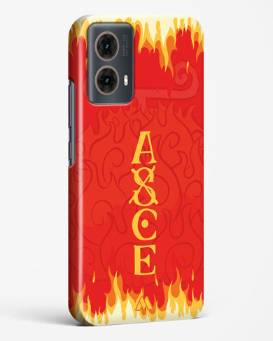 Blaze of Ace Hard Case Phone Cover (Motorola)