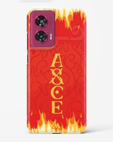 Blaze of Ace Hard Case Phone Cover (Motorola)