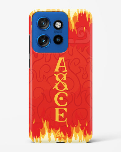 Blaze of Ace Hard Case Phone Cover (Motorola)