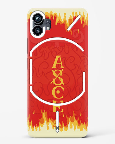 Blaze of Ace Hard Case Phone Cover (Nothing)