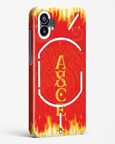 Blaze of Ace Hard Case Phone Cover (Nothing)