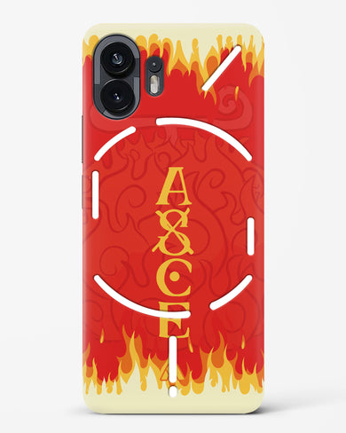 Blaze of Ace Hard Case Phone Cover (Nothing)