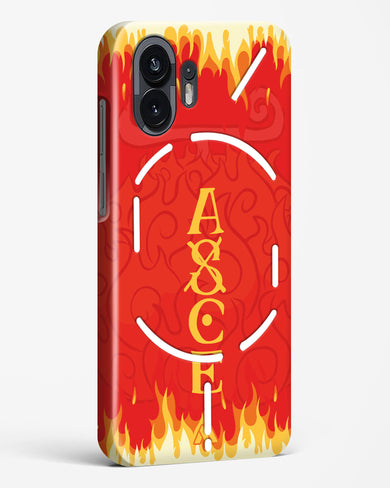 Blaze of Ace Hard Case Phone Cover (Nothing)