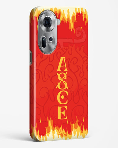 Blaze of Ace Hard Case Phone Cover (Oppo)