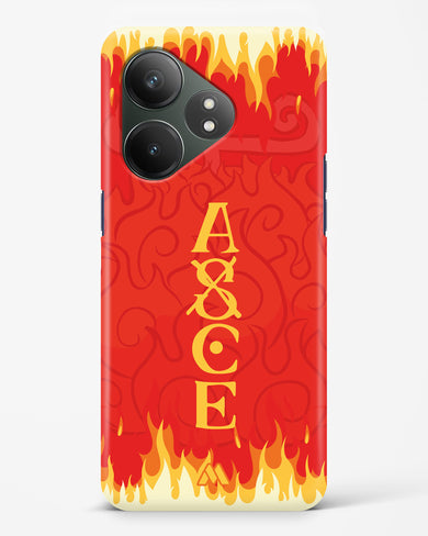 Blaze of Ace Hard Case Phone Cover (Realme)