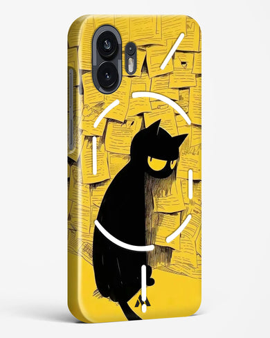 Bad Kitty Hard Case Phone Cover (Nothing)