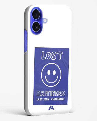 Lost Happiness Hard Case Phone Cover (Apple)