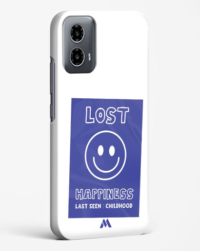 Lost Happiness Hard Case Phone Cover (Motorola)