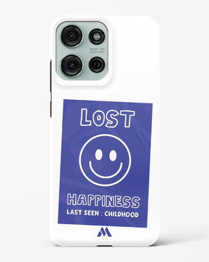 Lost Happiness Hard Case Phone Cover (Motorola)
