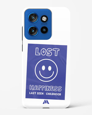 Lost Happiness Hard Case Phone Cover (Motorola)