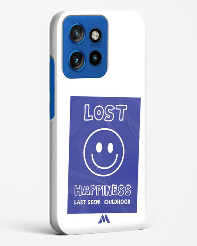 Lost Happiness Hard Case Phone Cover (Motorola)