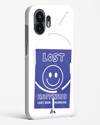 Lost Happiness Hard Case Phone Cover (Nothing)