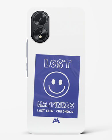 Lost Happiness Hard Case Phone Cover (Oppo)