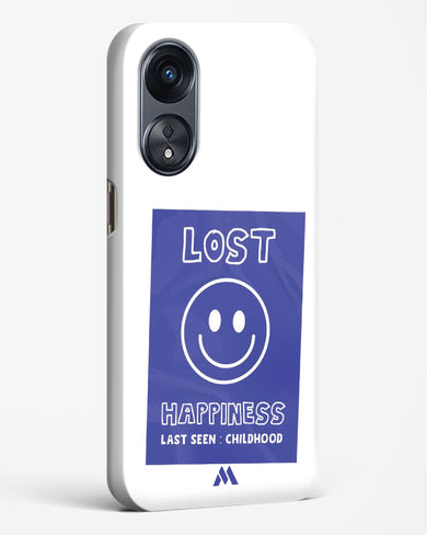 Lost Happiness Hard Case Phone Cover (Oppo)