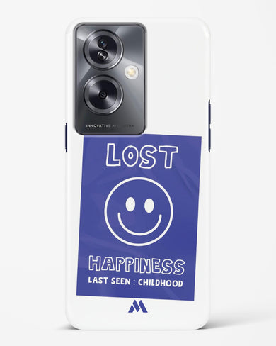 Lost Happiness Hard Case Phone Cover (Oppo)