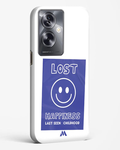 Lost Happiness Hard Case Phone Cover (Oppo)