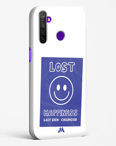 Lost Happiness Hard Case Phone Cover (Realme)