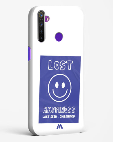 Lost Happiness Hard Case Phone Cover (Realme)