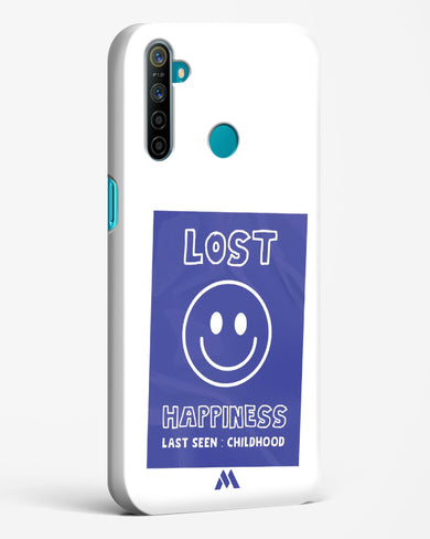 Lost Happiness Hard Case Phone Cover (Realme)