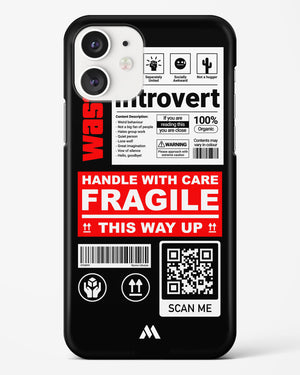 Fragile Hard Case Phone Cover (Apple)