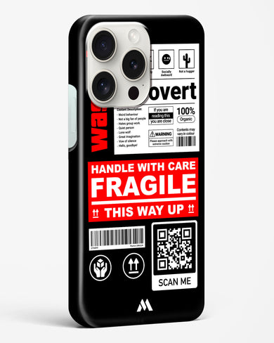 Fragile Hard Case Phone Cover (Apple)