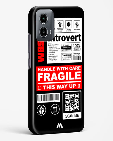 Fragile Hard Case Phone Cover (Motorola)